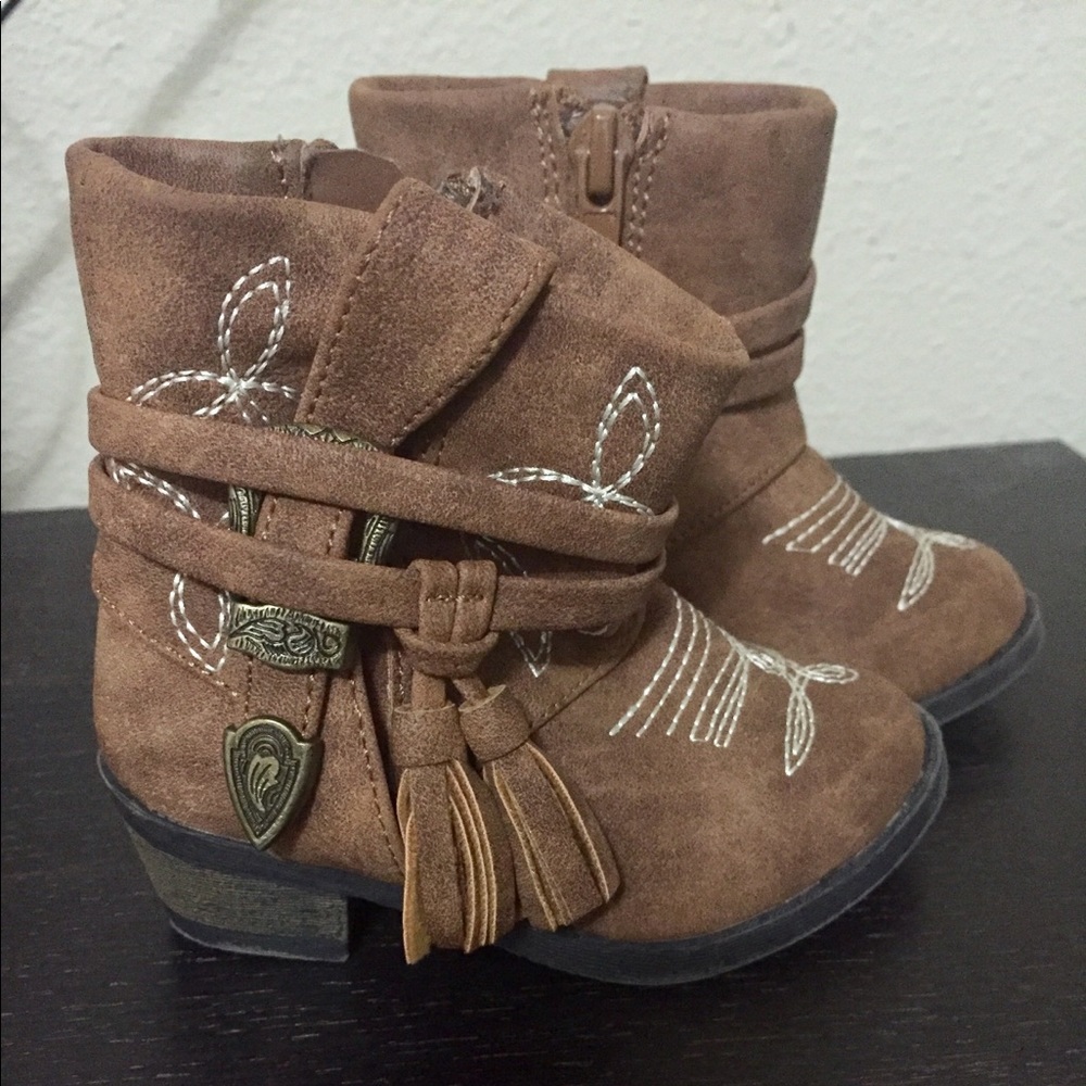 Steve Madden booties.